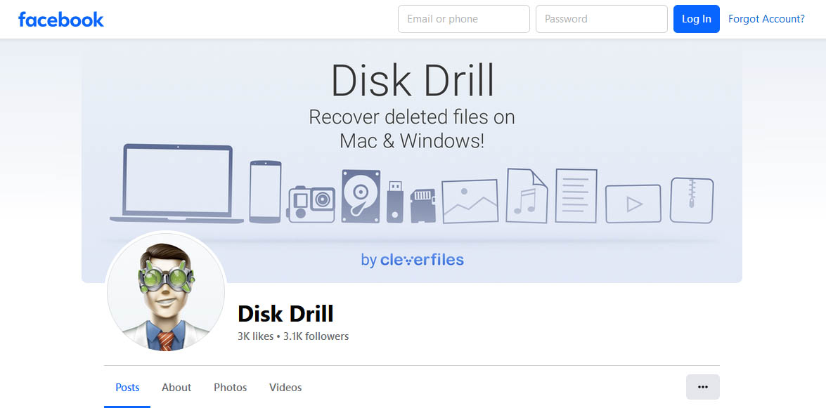 Special Discount for Disk Drill Facebook Fans