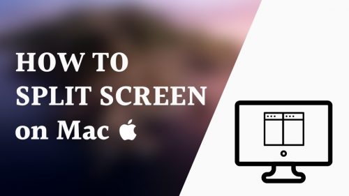 mac split screen top bottom