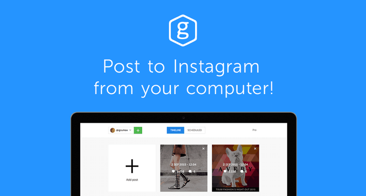 uploader for instagram for mac