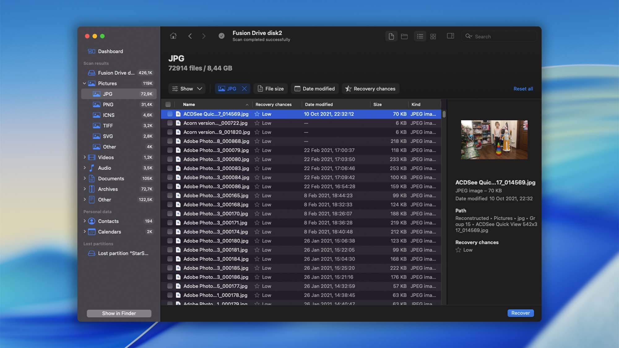 fusion drive recovery with disk drill mac step 03