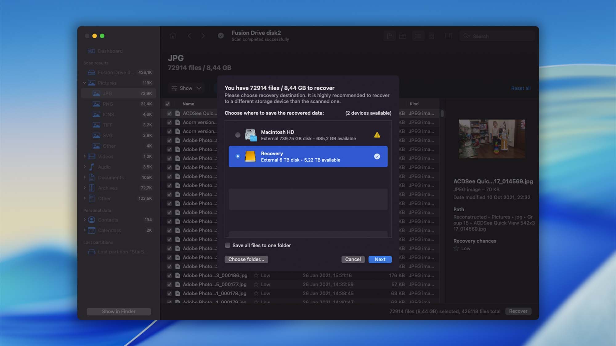 fusion drive recovery with disk drill mac step 04
