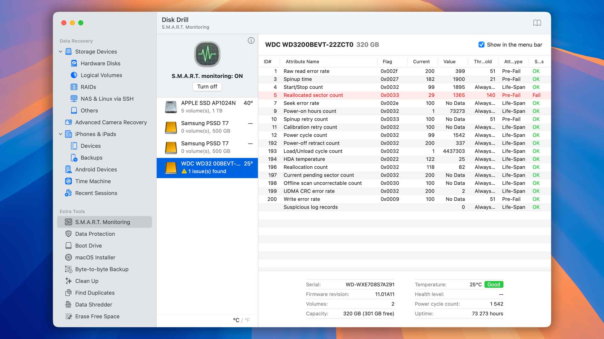 disk drill macos smart monitoring step 06