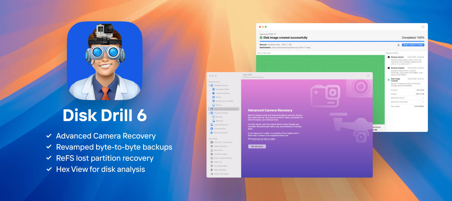 disk drill 6.0 for macos update