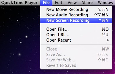 record video on mac pro