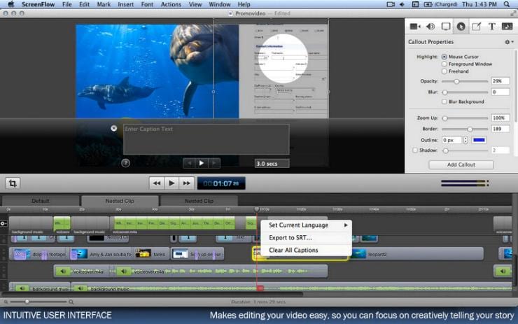 video editor mac os ix