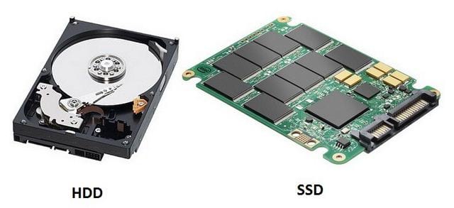 Hdd gegen ssd