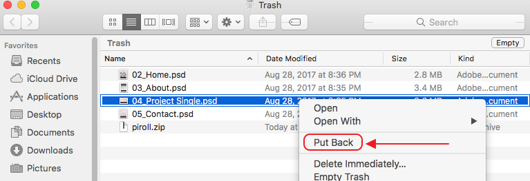 search for psd files on mac