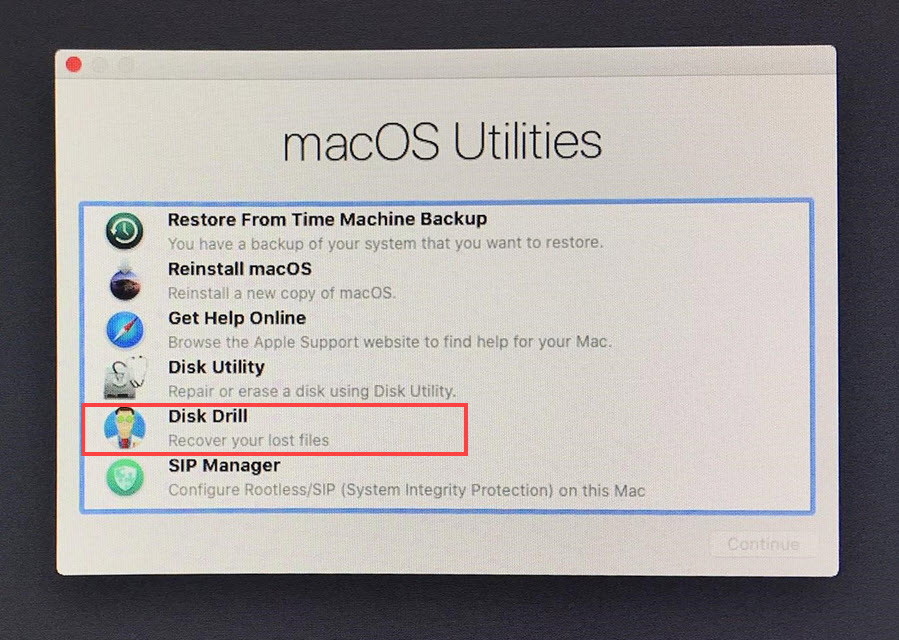 macbook pro startup disk download