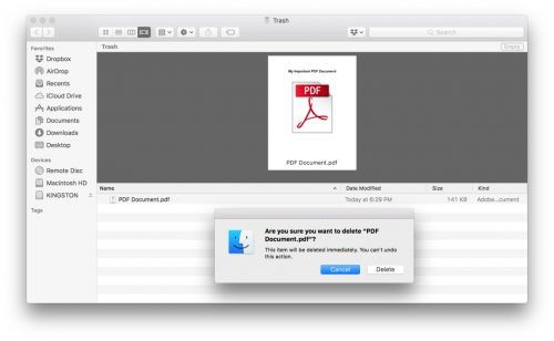 pdf not opening on mac