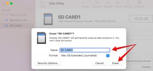 corrupt sd card recovery mac