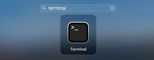 find file path mac terminal
