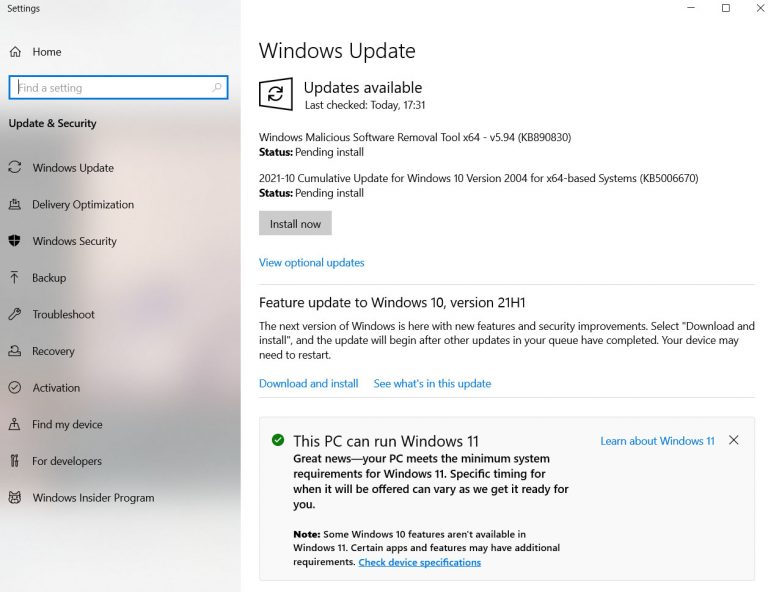 how to install windows 11 from windows 10 without losing data