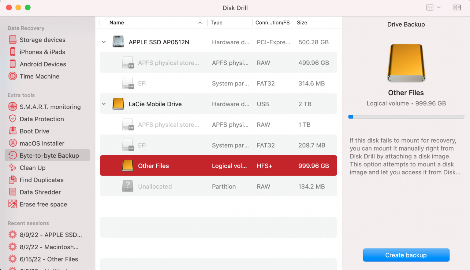 external hard drive data recovery mac