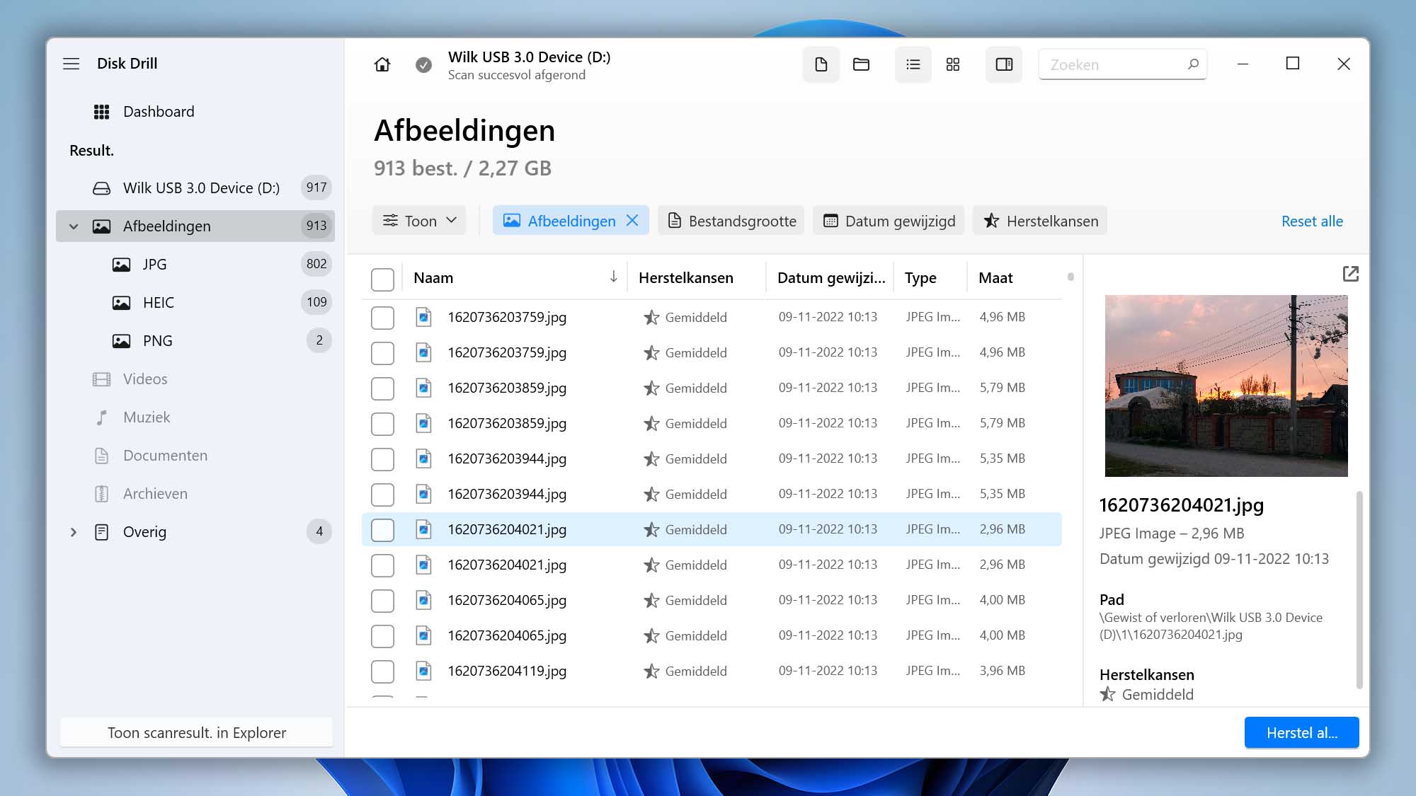 Disk Drill CF-kaart herstelsoftware