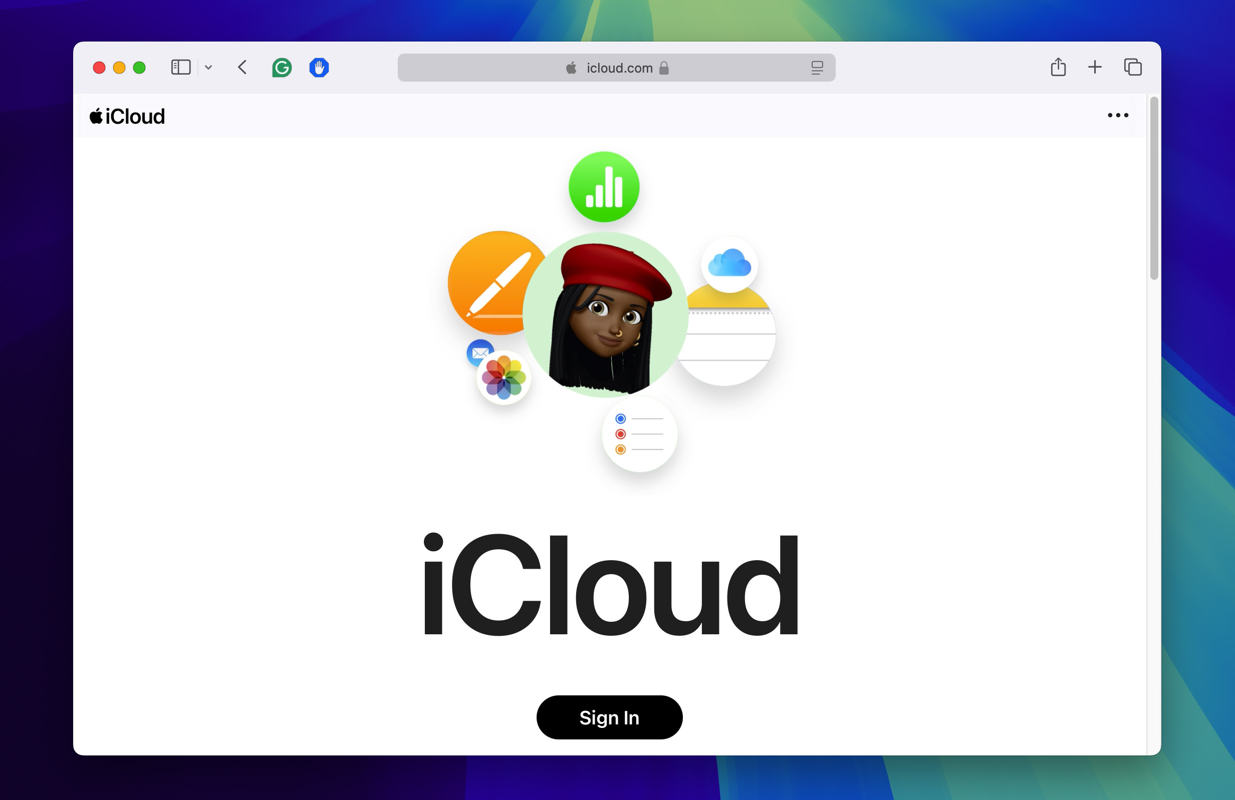 open icloud website