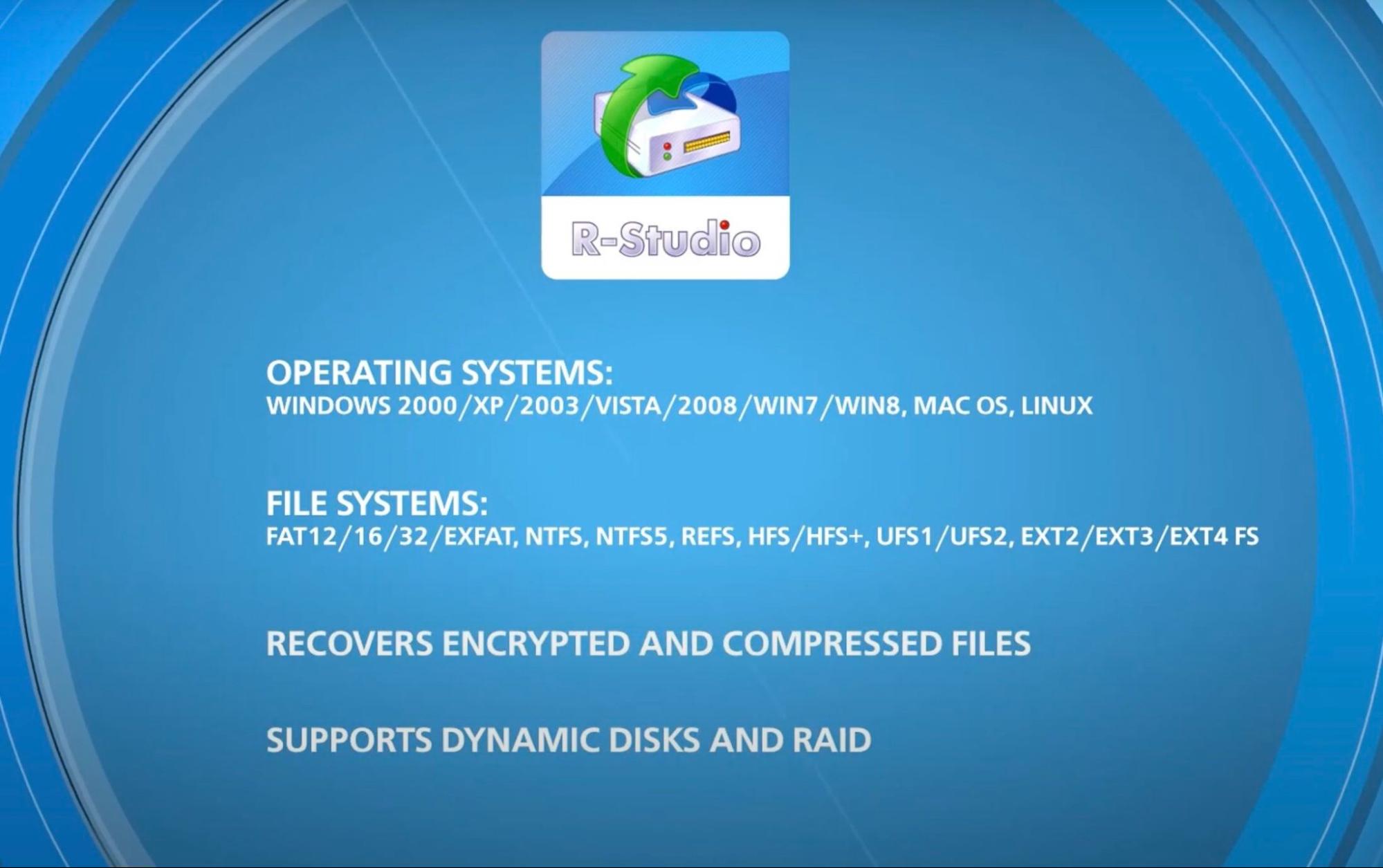 R-Studio File System Support