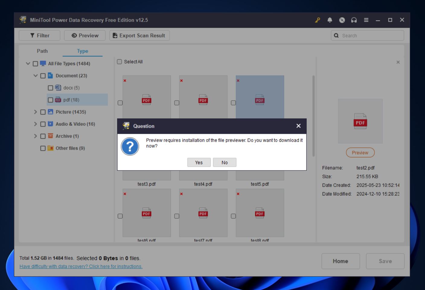 preview module installation request