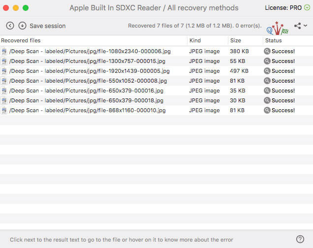 app to recover deleted files from sd card on mac for free