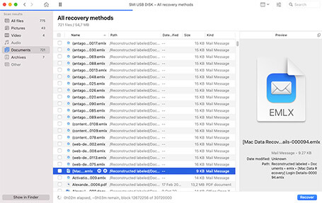 outlook for mac 10 recover an email