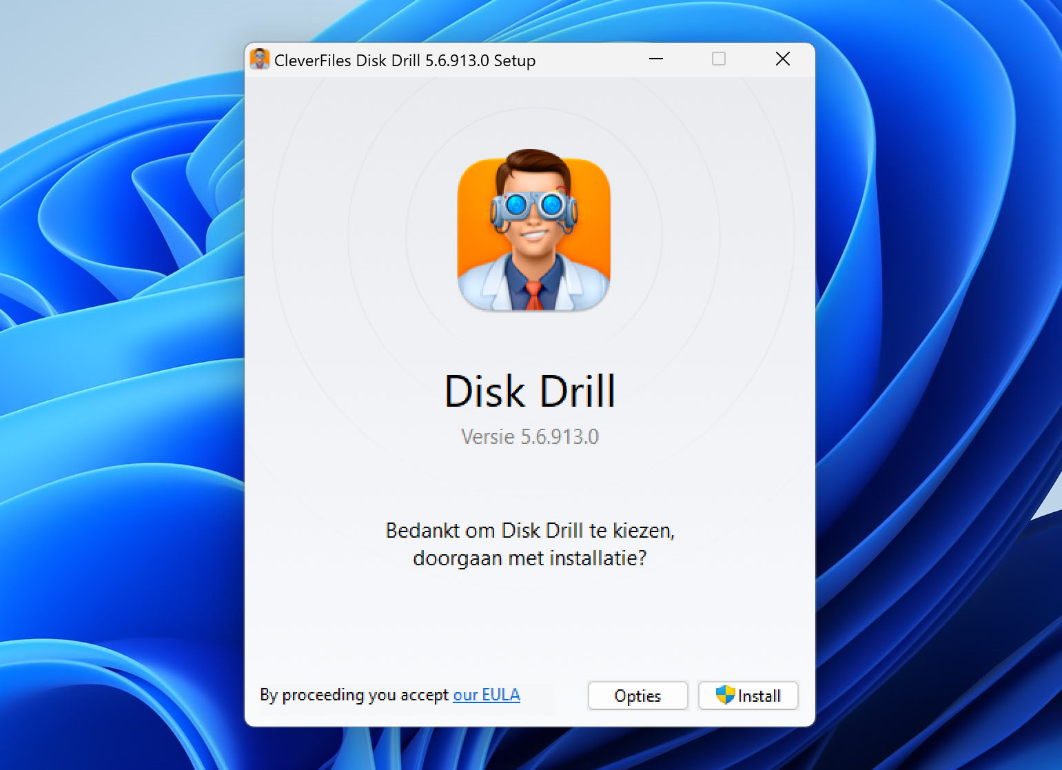 Download en installeer Disk Drill