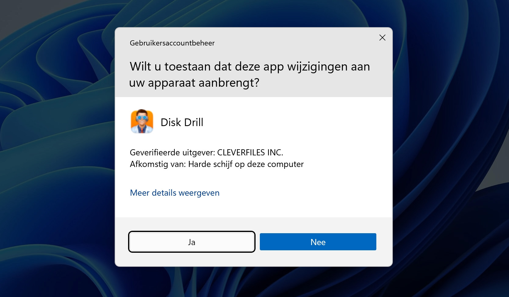 Download installeer Disk Drill harde schijf gegevensherstelsoftware