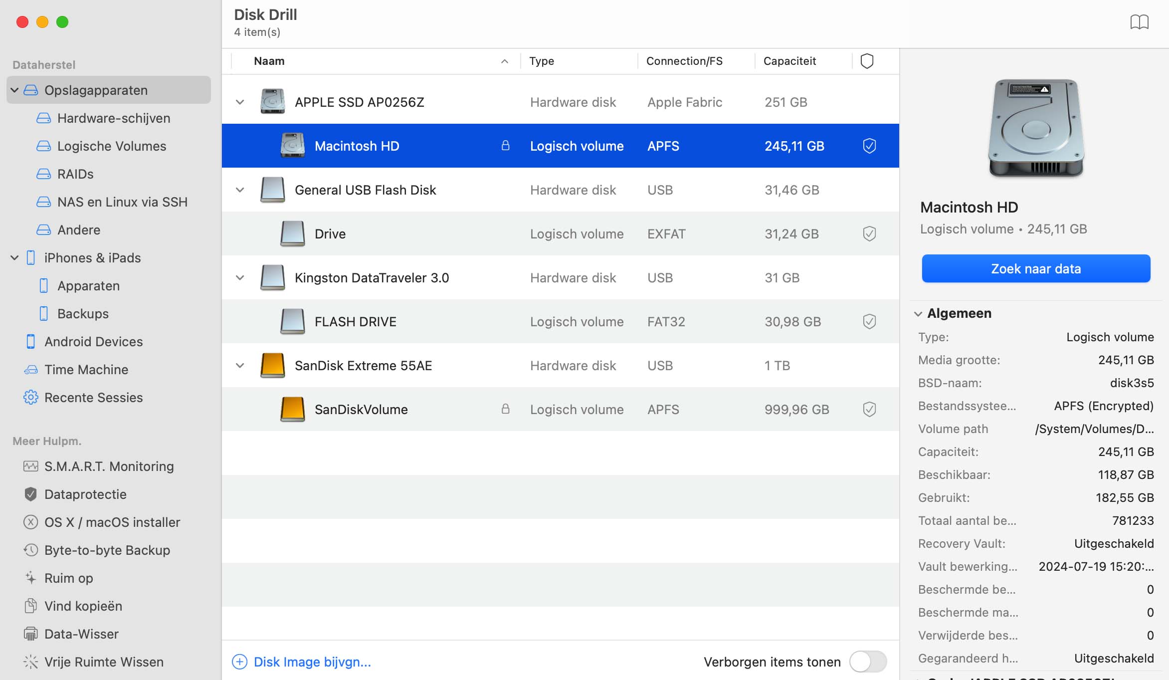 Harde Schijf Dataherstelsoftware voor Mac