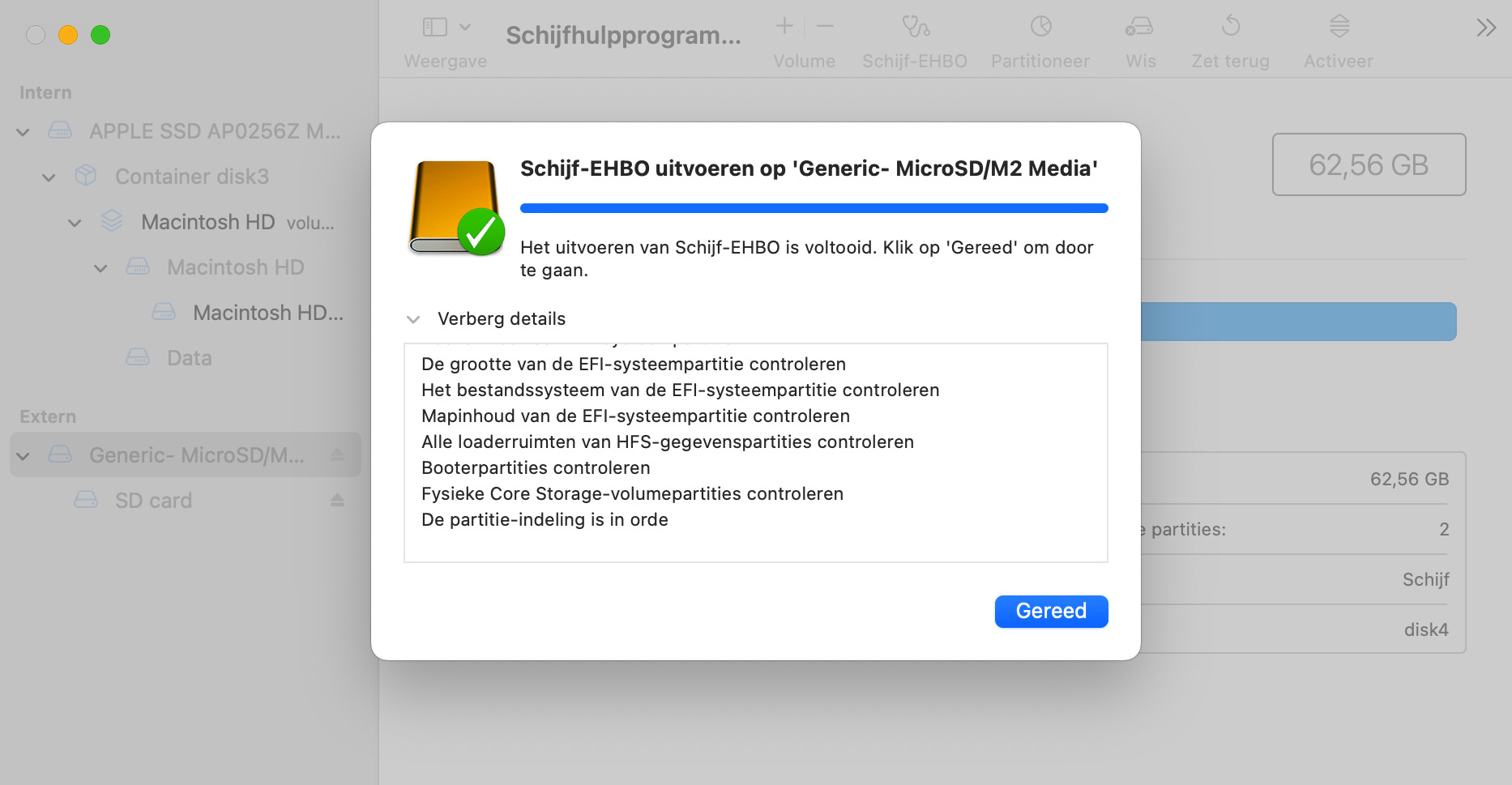 Bonus Tip: Hoe een microSD-kaart op Mac te repareren of herstellen