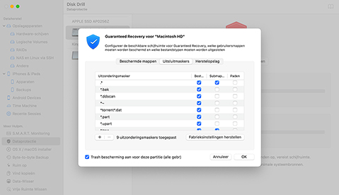 hoe verwijderde prullenmand op mac herstellen