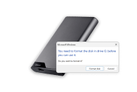 Fix the ‘You Need to Format the Disk Before Using It’ Error